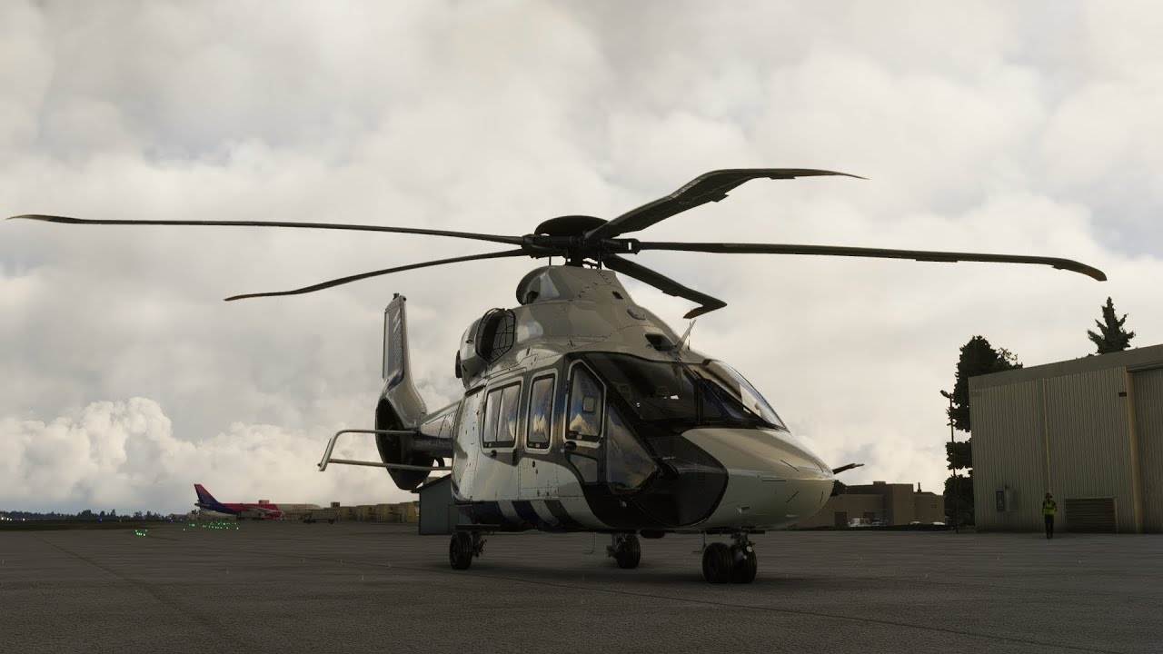 Livestream exploring London and the South Coast of England in the Airbus H160 in Flight Simulator