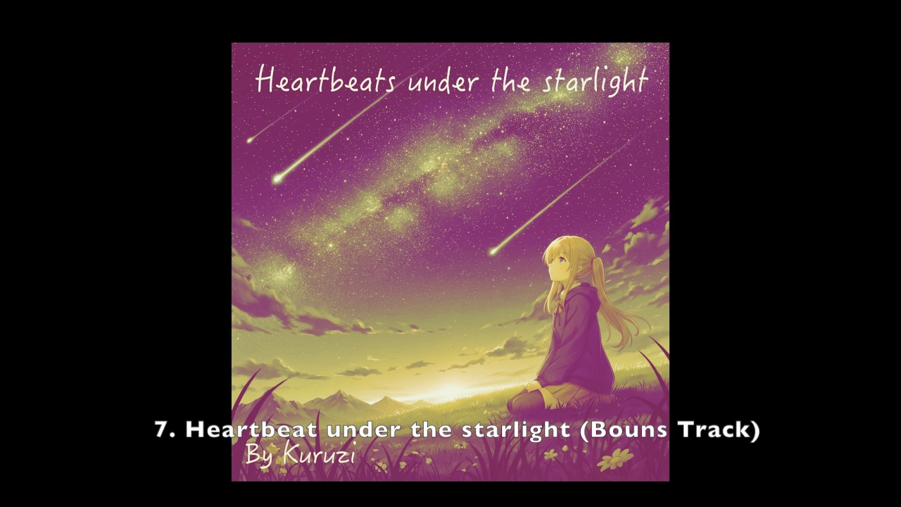 Bonus Track Piano Soft music 純鋼琴 輕音樂 Album: Heartbeats under the starlight