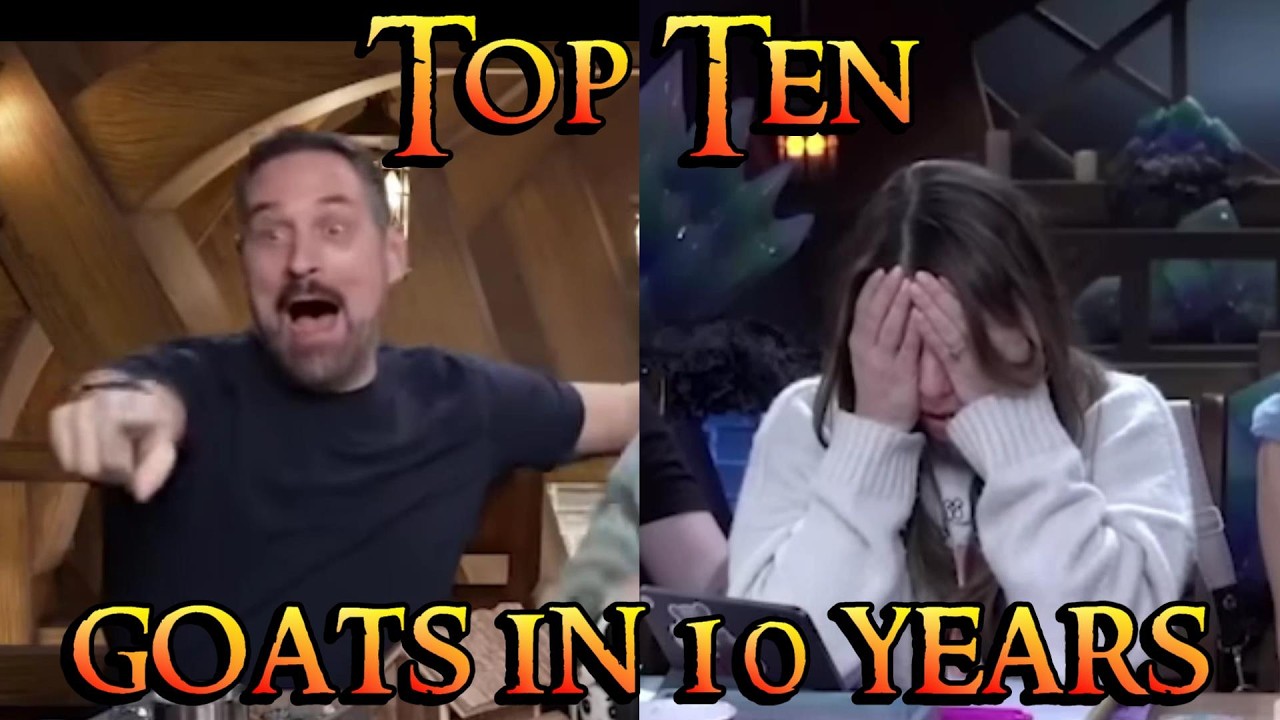 Top Ten Goats in 10 years