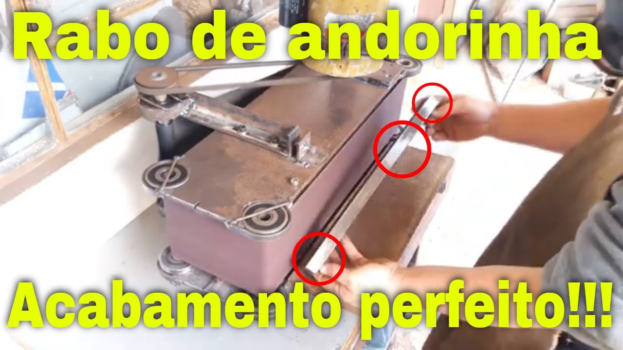 Torno mecânico caseiro parte 64- rabo de andorinha, corte e acabamento!!!