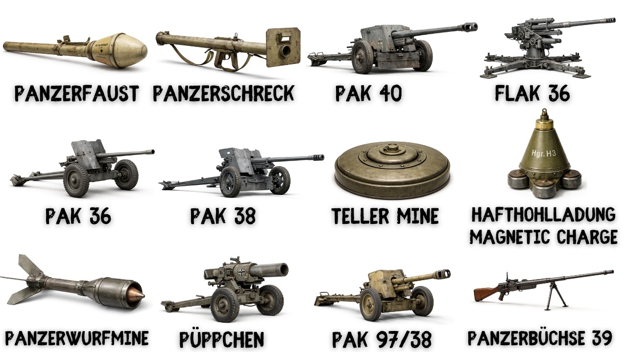 Every German Anti-Tank Weapon In World War II Explained