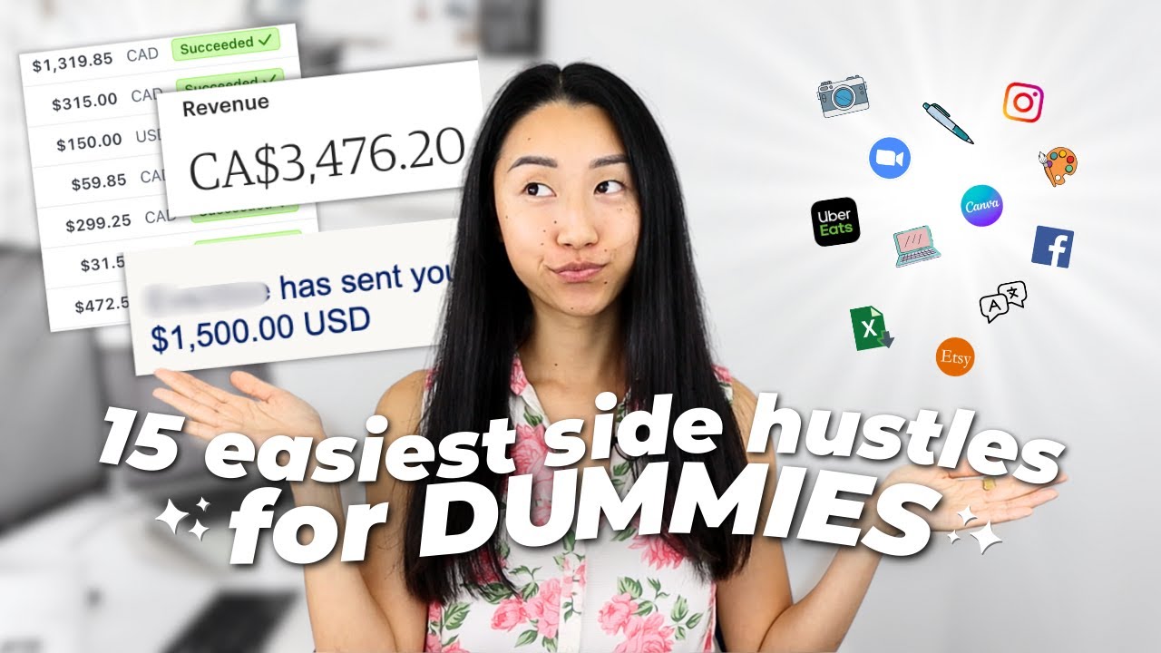 15 easiest side hustles for the average person in 2026 💸 realistic ways to make money fast