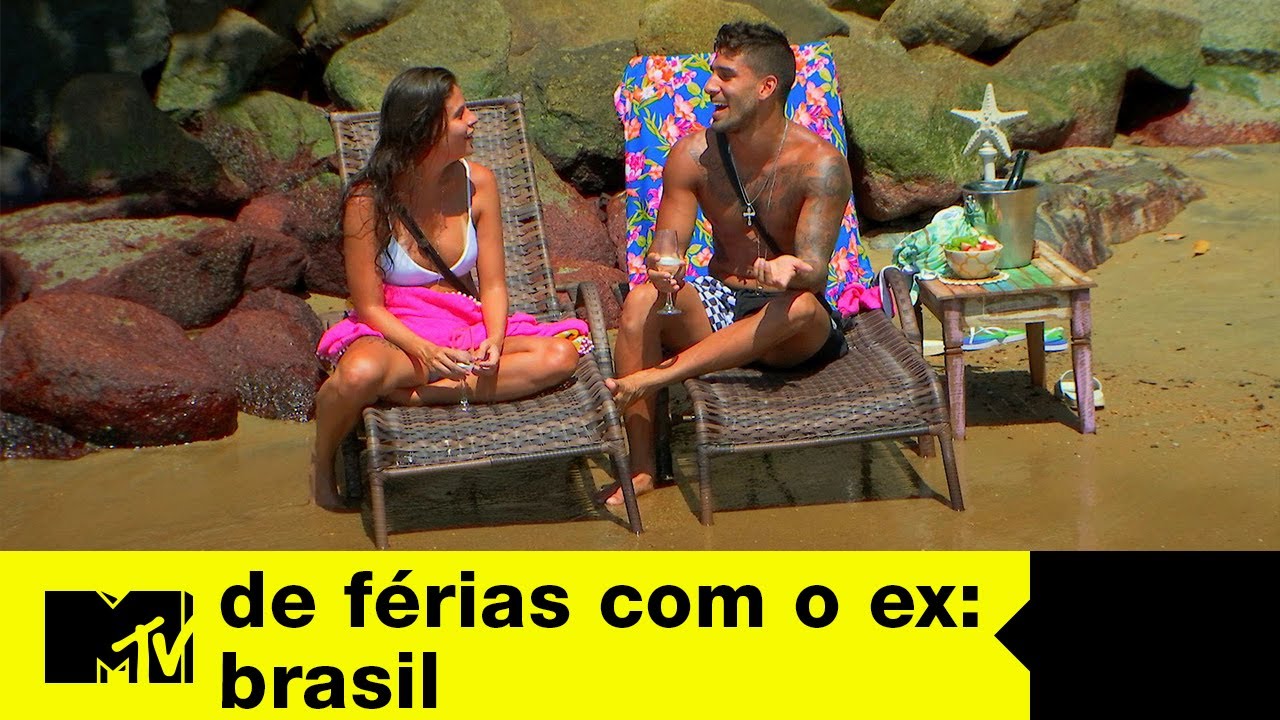 Gui e Carol aproveitam date na praia | De Férias com o ex Brasil Ep. 5