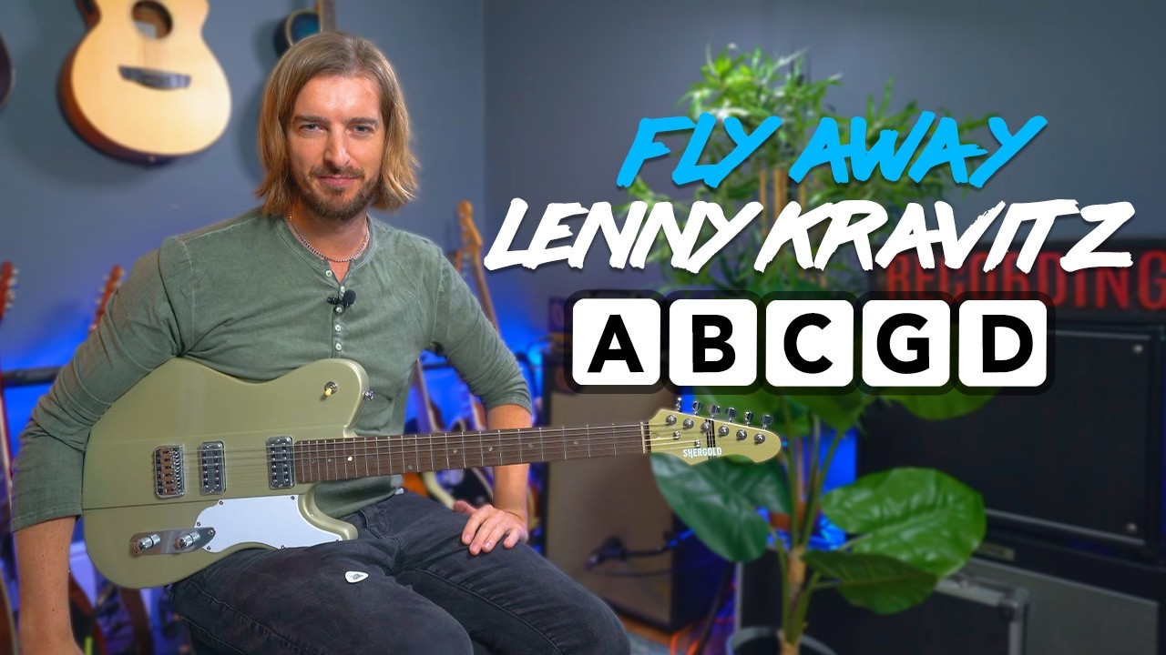 Play Fly Away by Lenny Kravitz with 5 EASY chords!