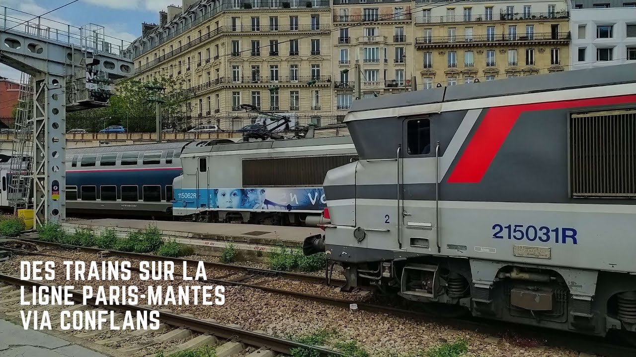 Des trains sur la ligne Paris-Mantes via Conflans Sainte-Honorine