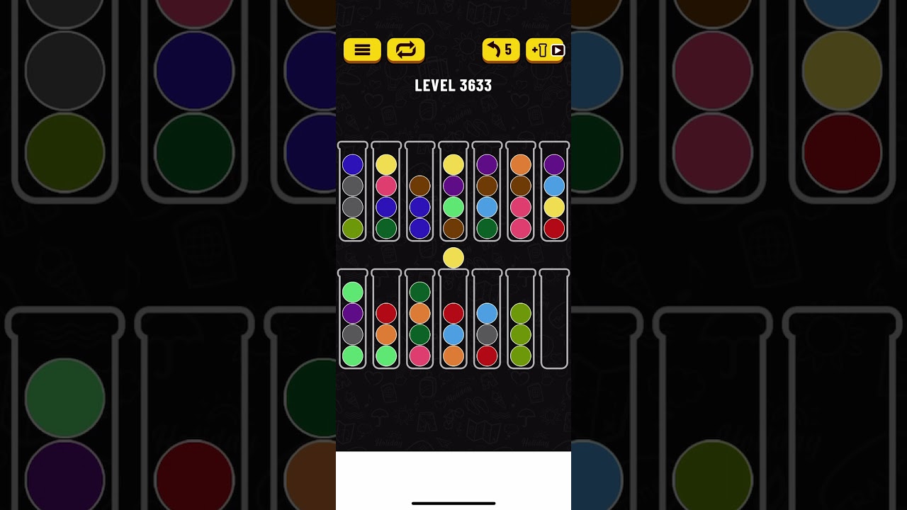 【Ball sort puzzle】  Level 3633