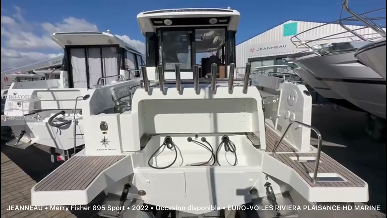 Jeanneau - Merry Fisher 895 Sport - Disponible à la vente Euro-Voiles Riviera Plaisance HD Marine