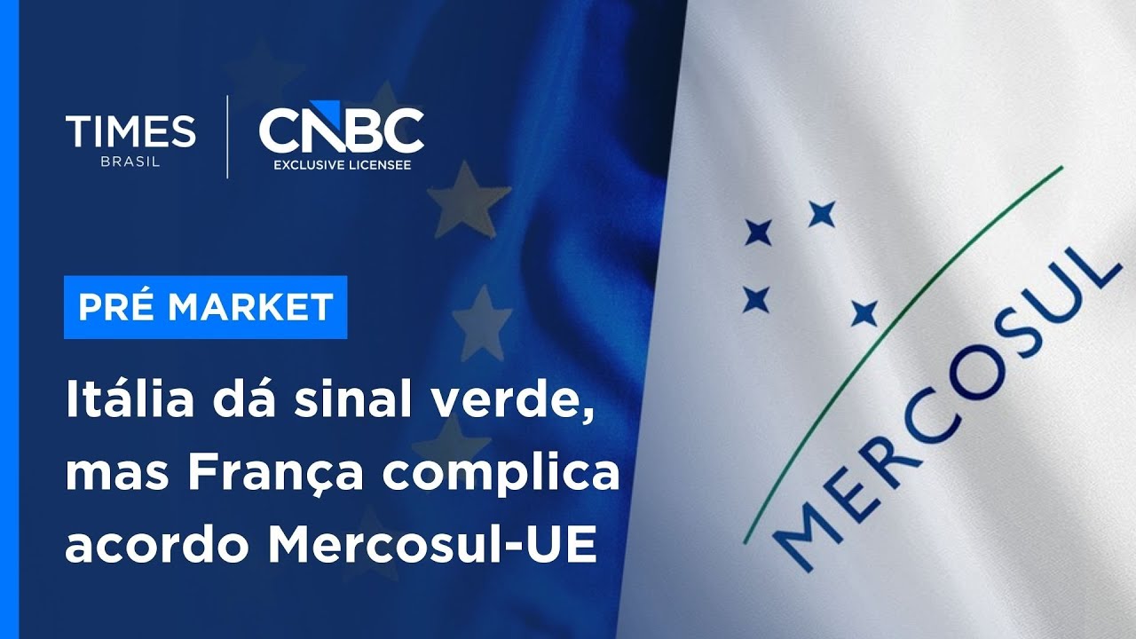 Acordo Mercosul-União Europeia: França trava tratado, enquanto Itália apoia assinatura