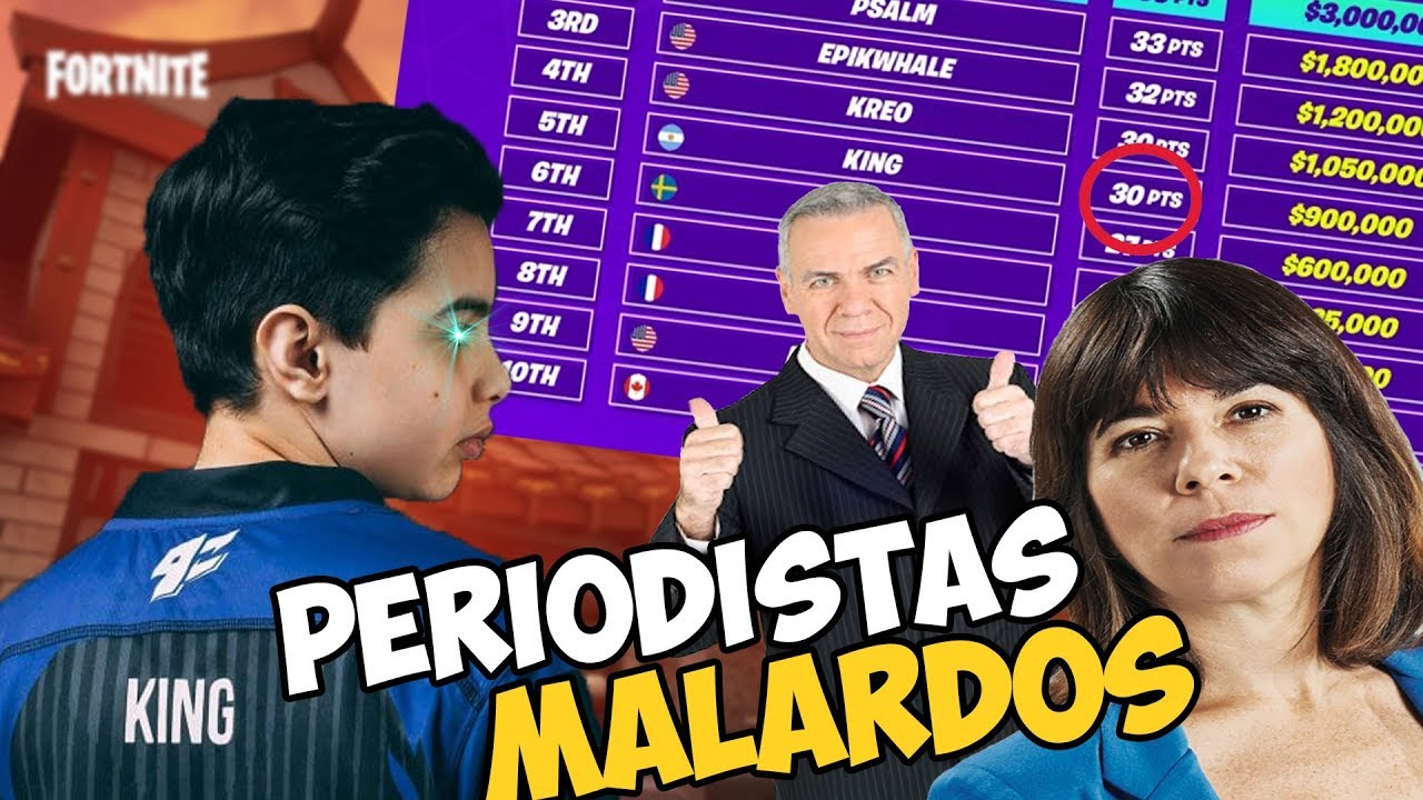 PERIODISTAS OPINAN SOBRE KING:  