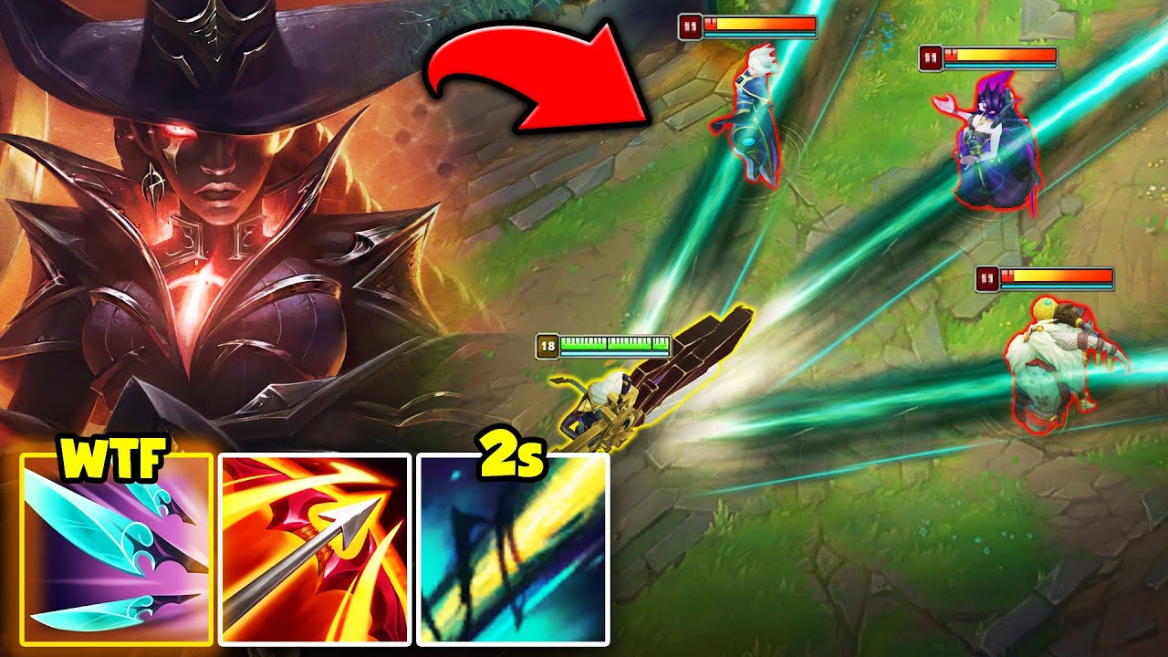 TRIPLE SHOT SENNA LOOKS LIKE A LEGIT CHEAT CODE! (Q IS UP EVERY 2 SECONDS)
