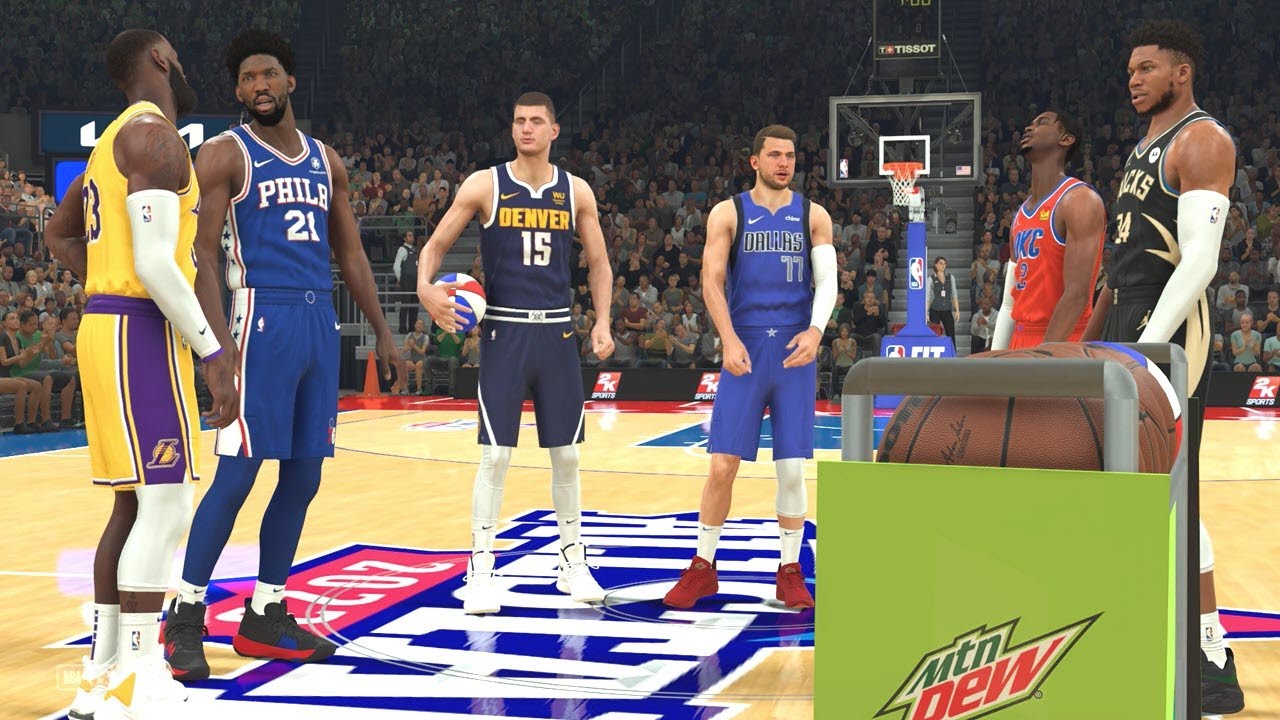 Three Point Contest With The Best Players In NBA 2K25 (PS5) [4K UHD]