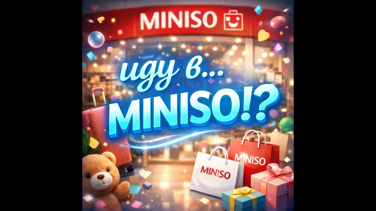 Наконецто я иду в МINISO!