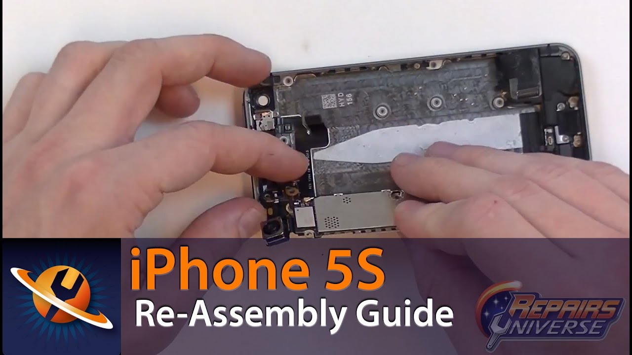 Руководство по полной сборке и ремонту iPhone 5S