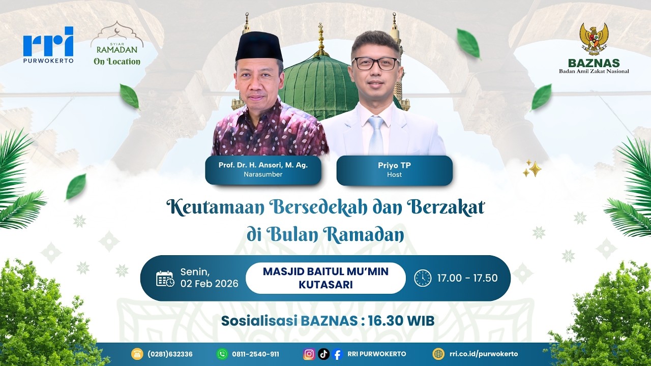 KEUTAMAAN BERSEDEKAH DAN BERZAKAT DI BULAN RAMADAN | SYIAR RAMADHAN