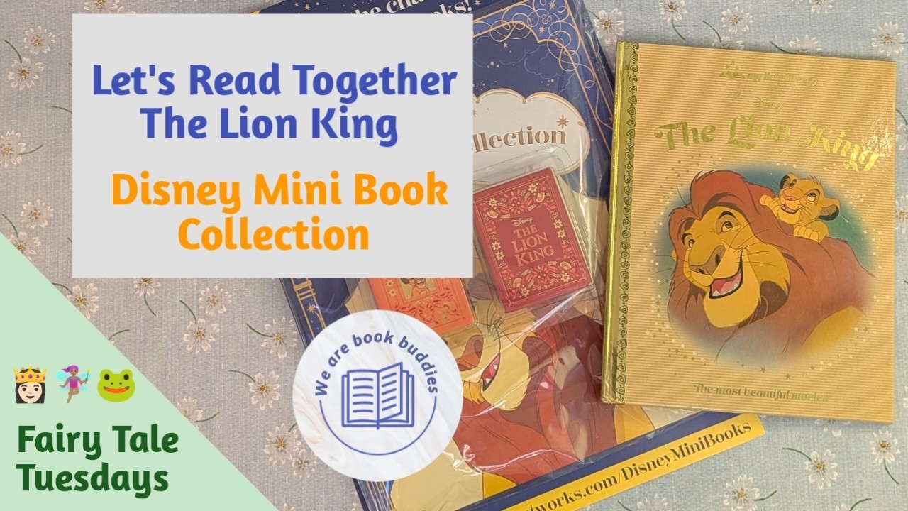 Давайте вместе почитаем книгу Диснея. Disney My Little Library: «Король Лев» и ваши первые мини-к...