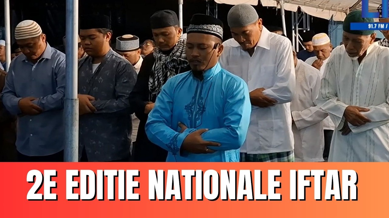 ZONDAG 8 MAART 2026: 2E NATIONALE IFTAR