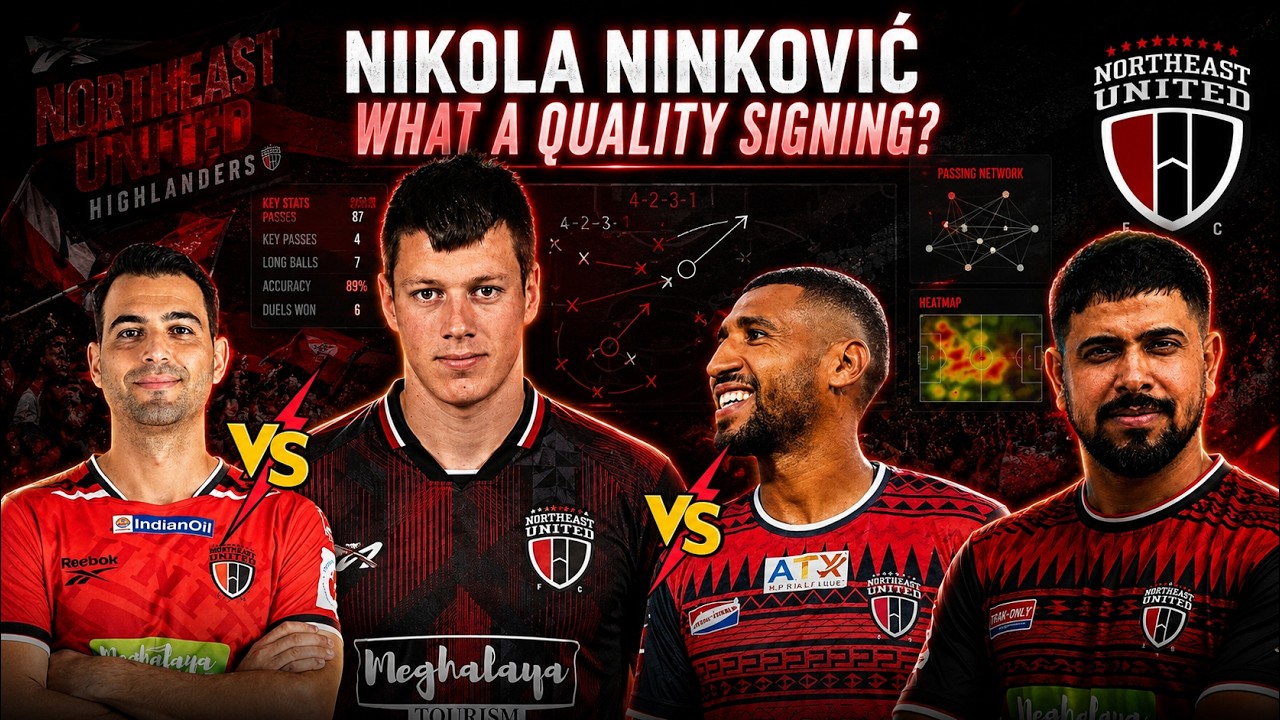 Nikola Ninković to NorthEast United FC? Goals, Skills, Assists - Tactical Analysis | NEUFC Transfer
