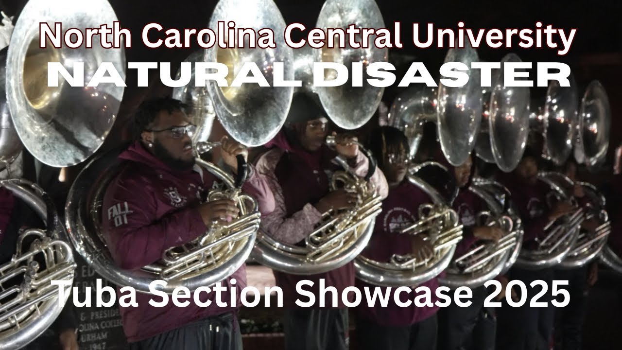 NCCU Tuba Section 2025 Выставка секций | Стихийное бедствие