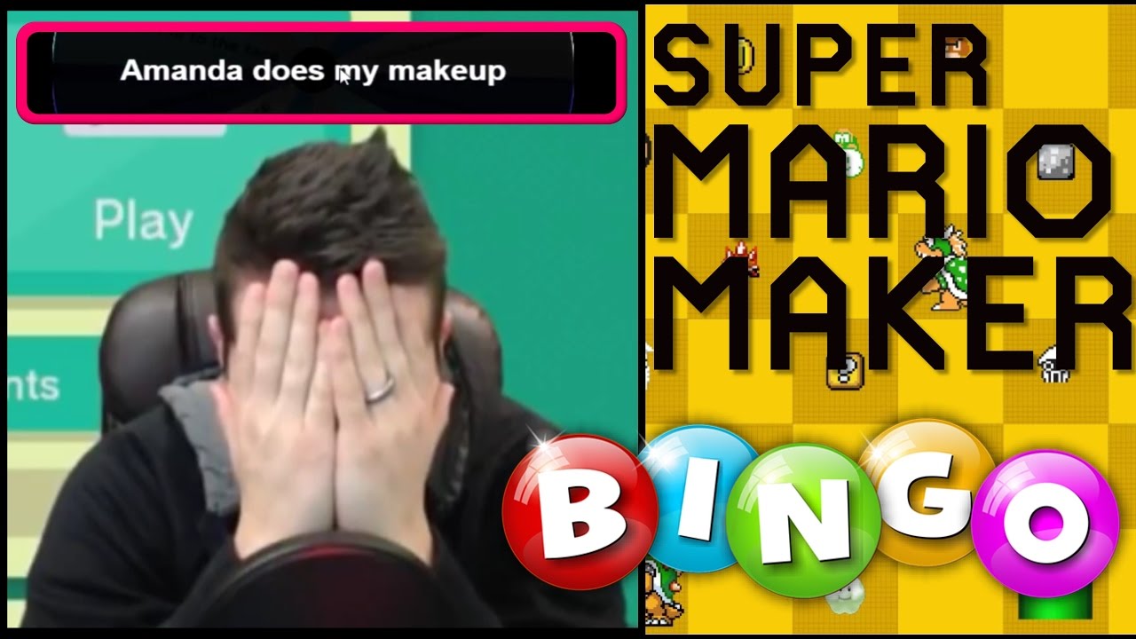 Dave Gets His Makeup Done | Super Mario Maker BINGO Punishment #1