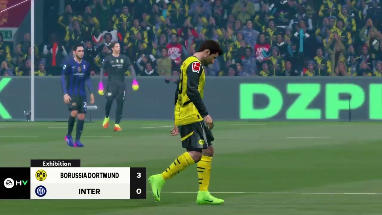 TEMBOK INTER MILAN RUNTUH !! DORTMUND MENANG TELAK 3 - 0 !!