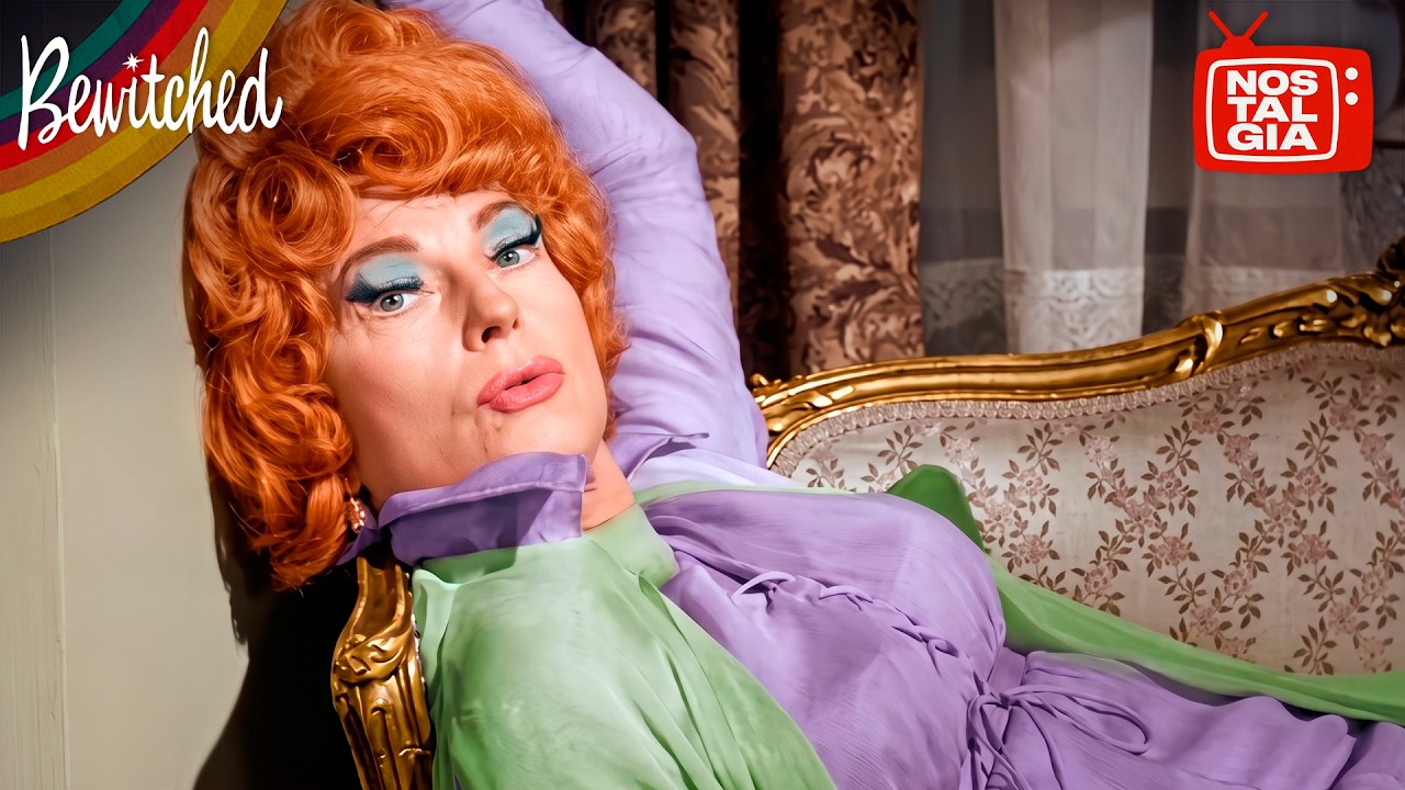 Hilarious Aftermath of Samantha Turning Darrin's Boss Into a Dog | Bewitched (Elizabeth Montgomery)