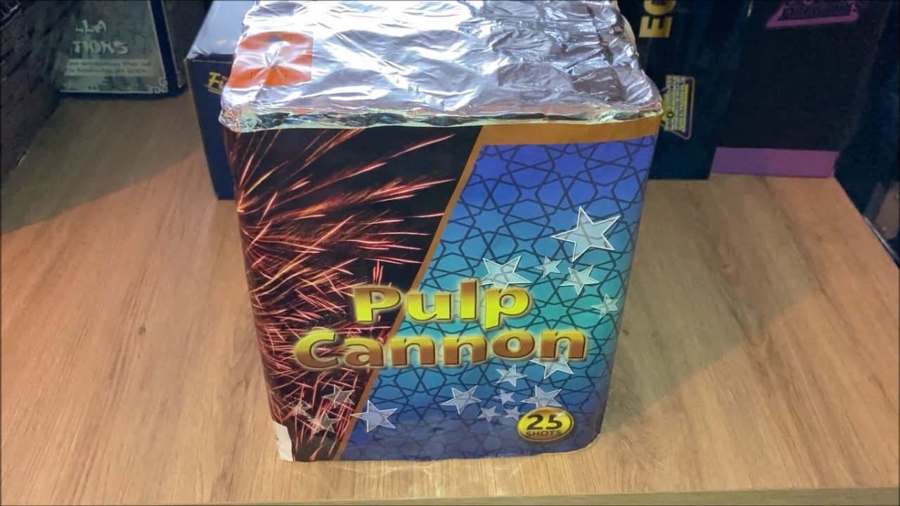 Pulp canon 25`s (468Gr.NEM) 30MM| Eurostar Fireworks