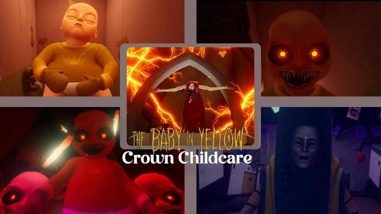 NEW UPDATE‼️- THE BABY IN YELLOW CROWN CHILDREN MOBILE - Full Gameplay and All Cutscene 