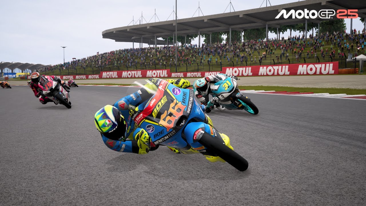 AGRESIF !!! VEDA EGA PRATAMA TAMPIL GANAS DEMI GELAR MOTO3 DI GP SEPANG - MotoGp 25