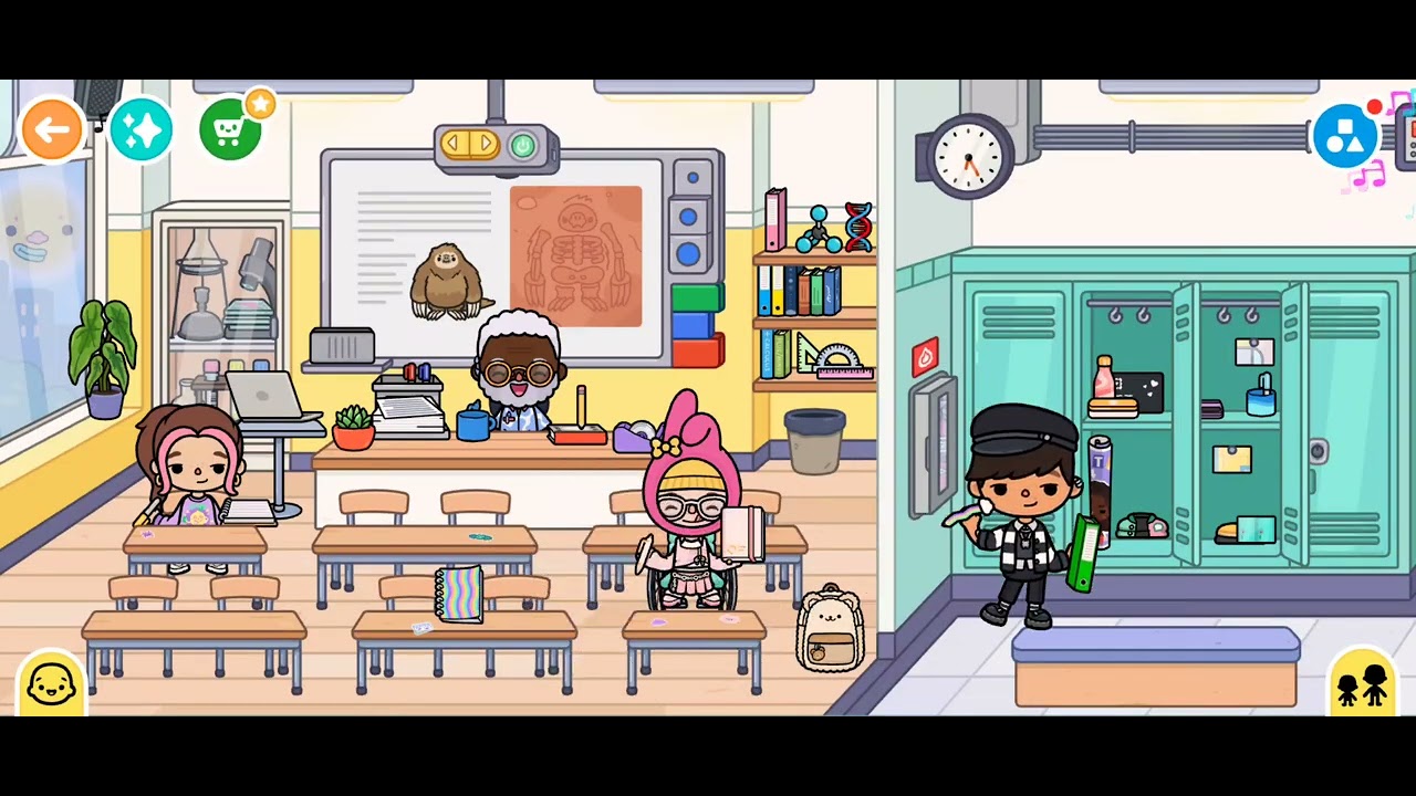 Toca Boca World | School Routine: Late to Class & Study 📚✏️📖