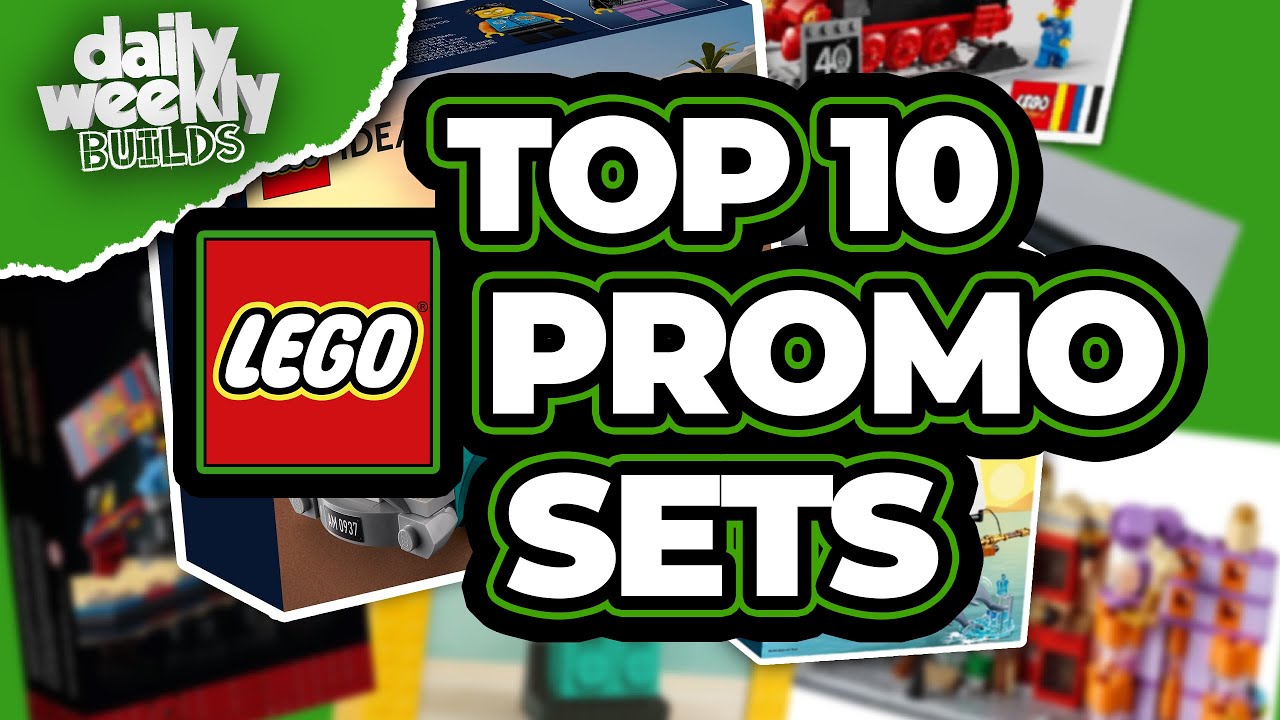 Top 10 BEST Lego Promotional Sets of ALL TIME!