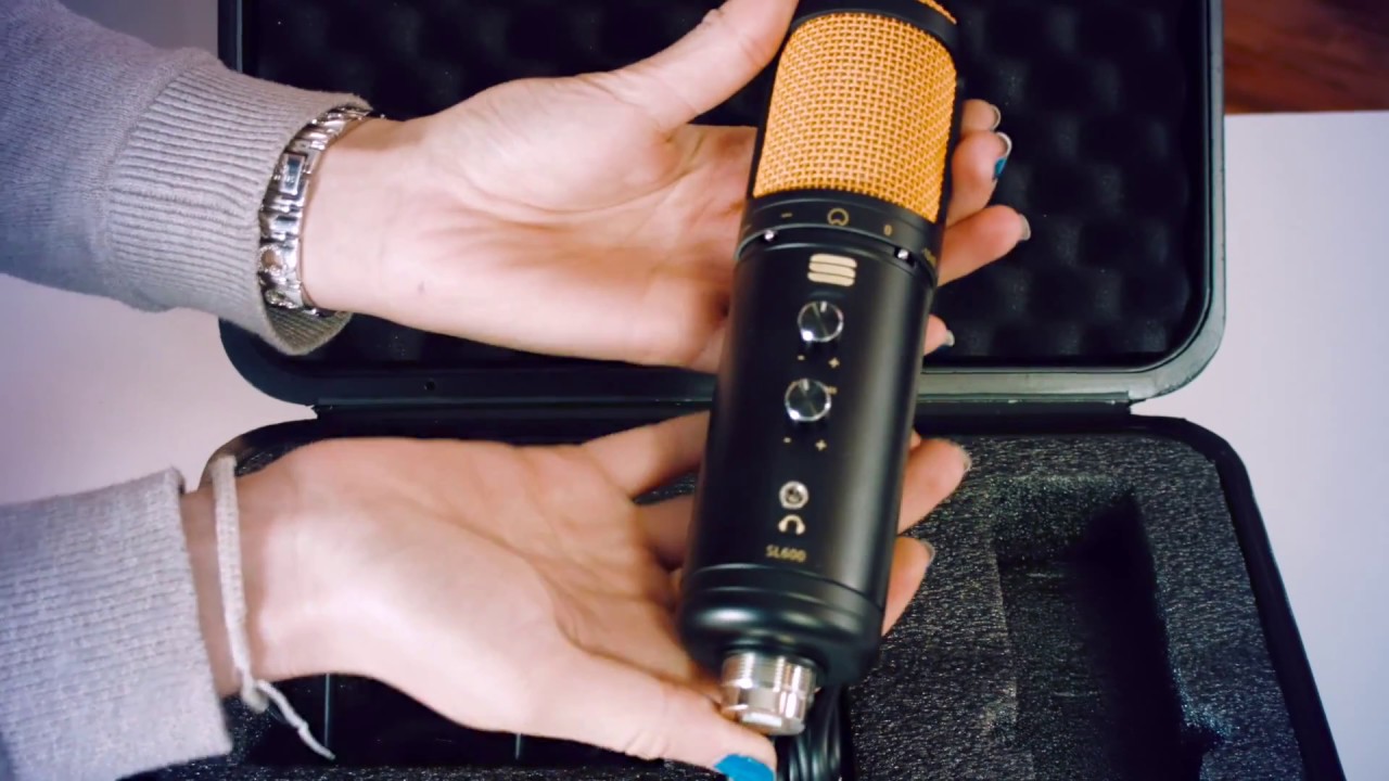 How to set up the SL600 USB Microphone on a Mac