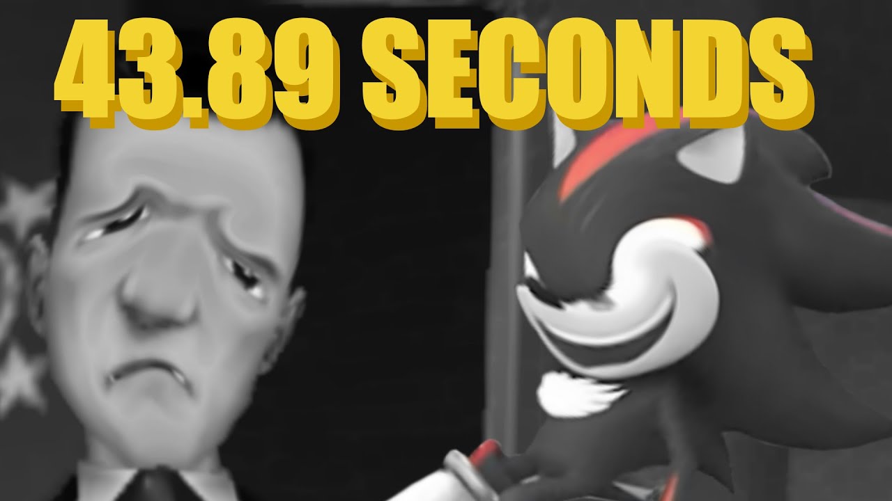 [WR] 43.89 SECONDS - Air Fleet (Dark) - Shadow the Hedgehog Reloaded SPEEDRUN