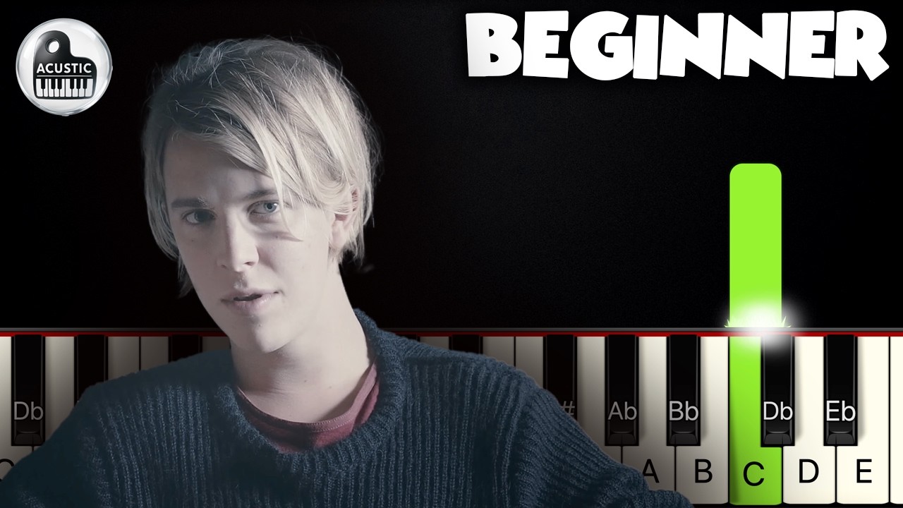 Another Love - Tom Odell | BEGINNER PIANO TUTORIAL by Betacustic