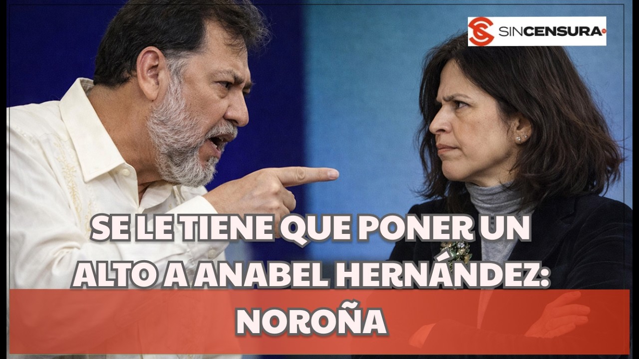 NOROÑA DEMANDARÁ A ANABEL HERNÁNDEZ