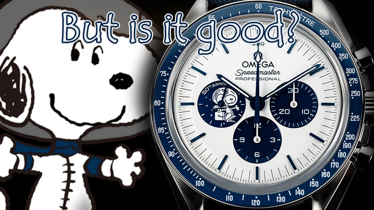 Обзор: 50-летний юбилей часов Speedmaster, получивших награду OMEGA Silver Snoopy. Это больше, че...