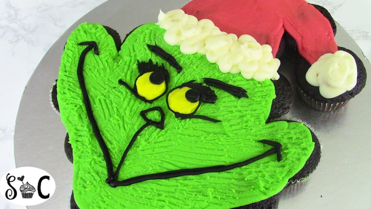 How the GRINCH CUPCAKE CAKE stole CHRISTMAS | Sweetwater Cakes