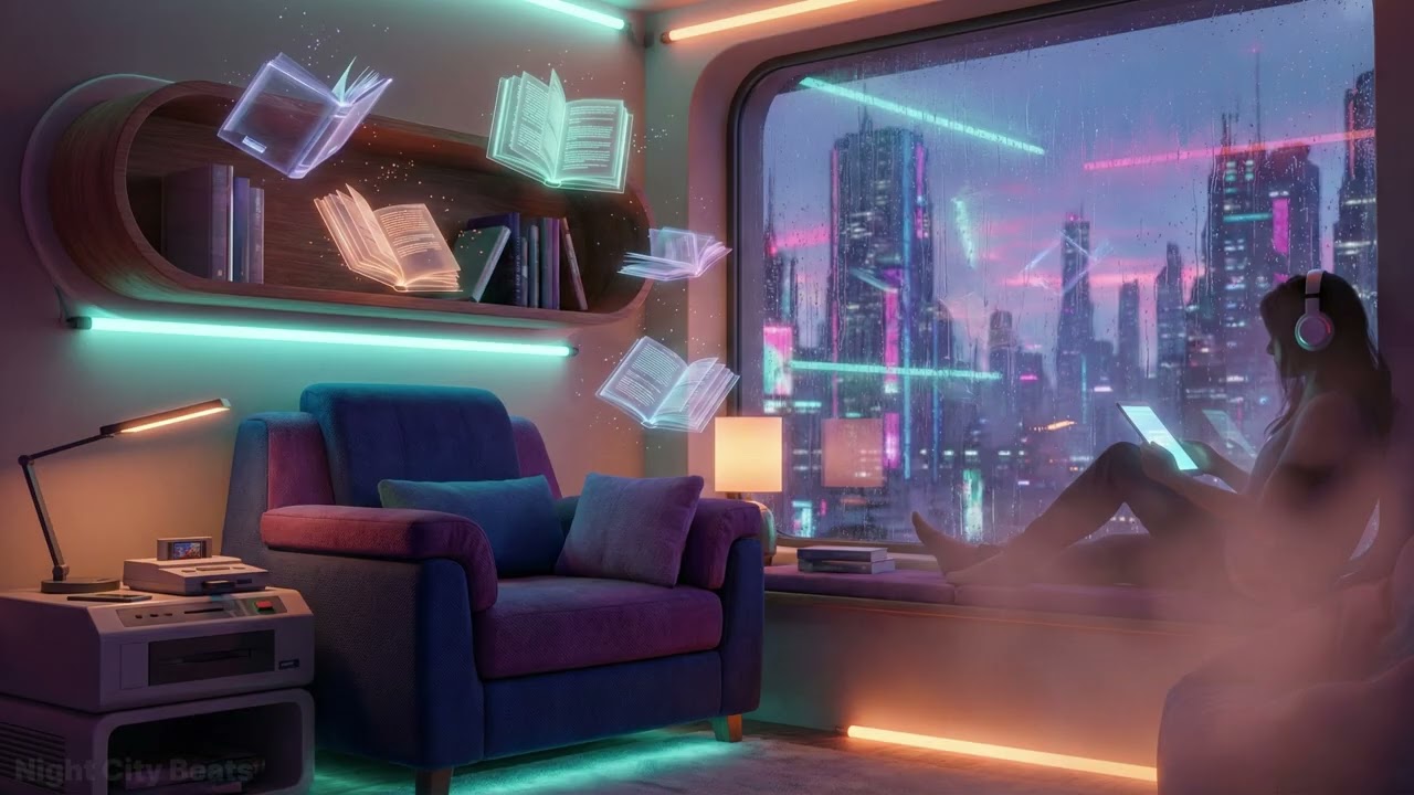Archive of the Mind– Chill Cyberpunk Focus Synthwave Mix | Vol. 9