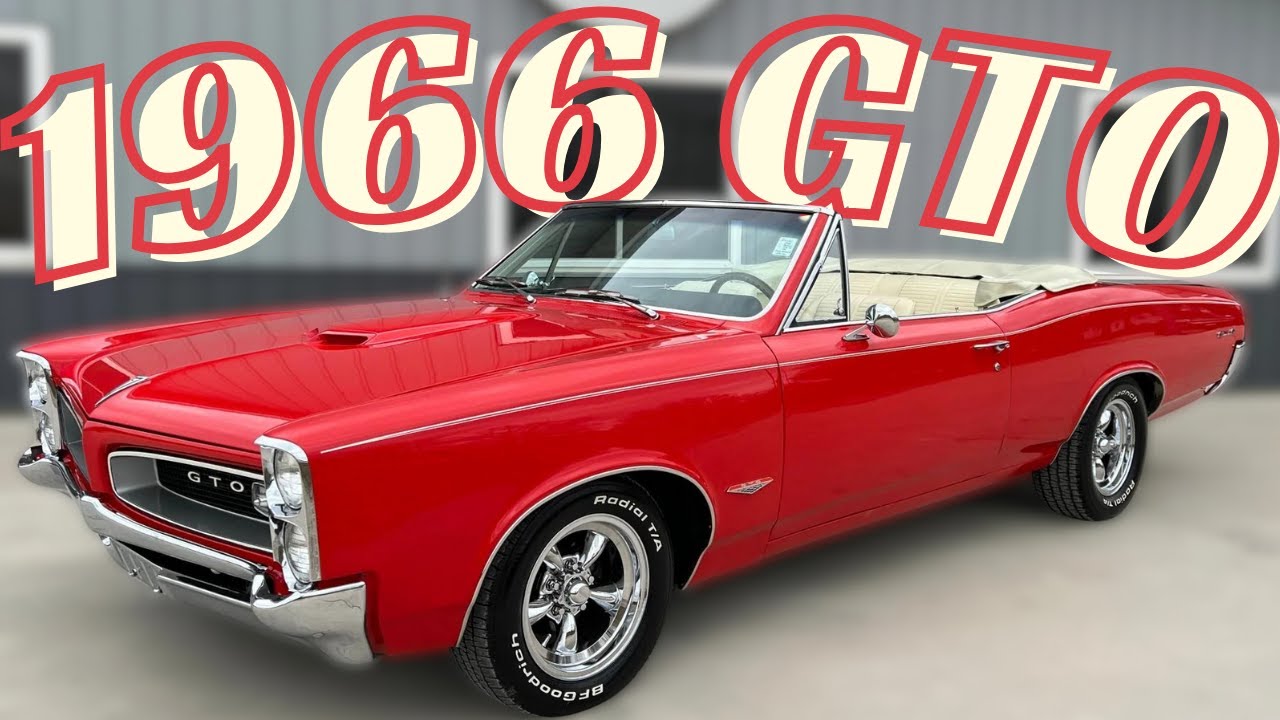 1966 Pontiac GTO Convertible (SOLD)  at Coyote Classics