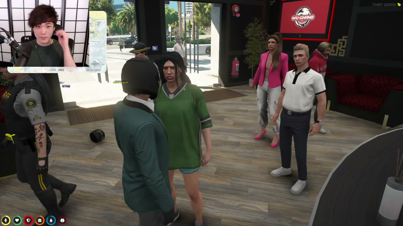 Sykkuno & JustaMinx's First Interaction In NoPixel [NoPIxel GTA RP] (CLIP)