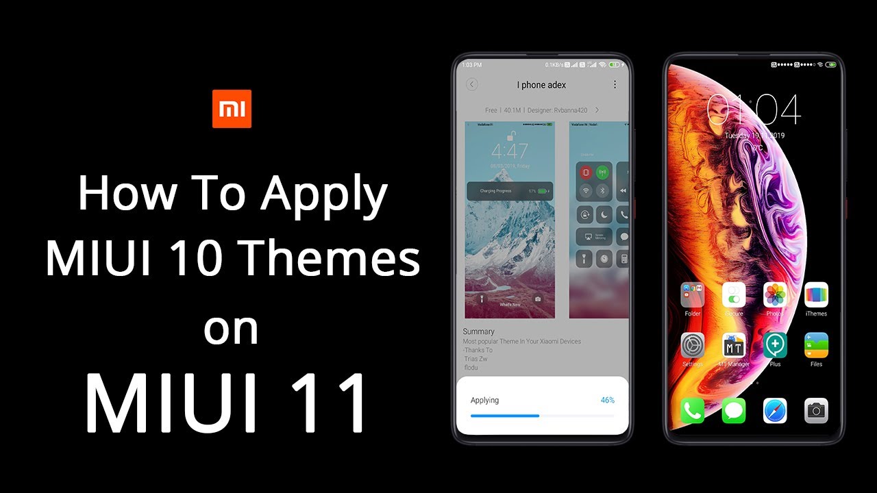 How To Apply MIUI 10 Themes On MIUI 11