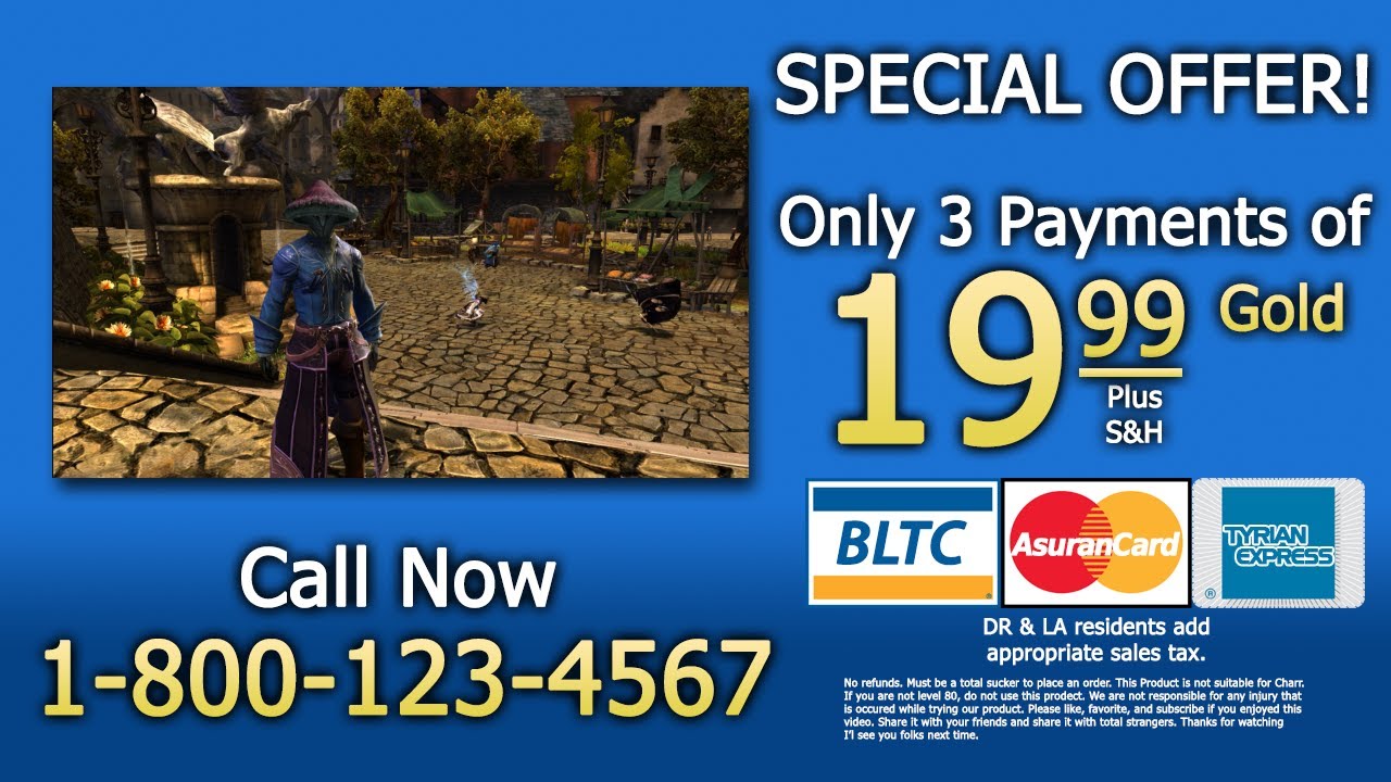 Dodge Jumping in Guild Wars 2 Infomercial
