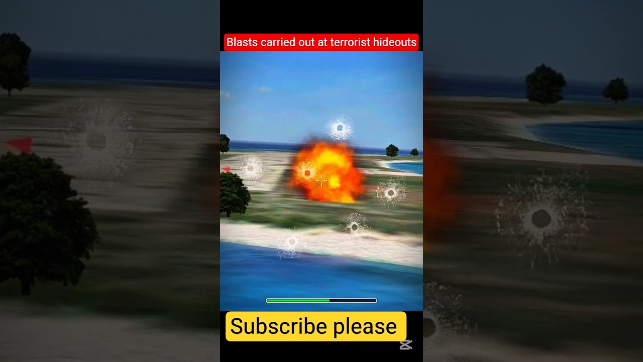 Blasts carried out at terrorist hideouts Wings of Steel #youtube #gaming #video
