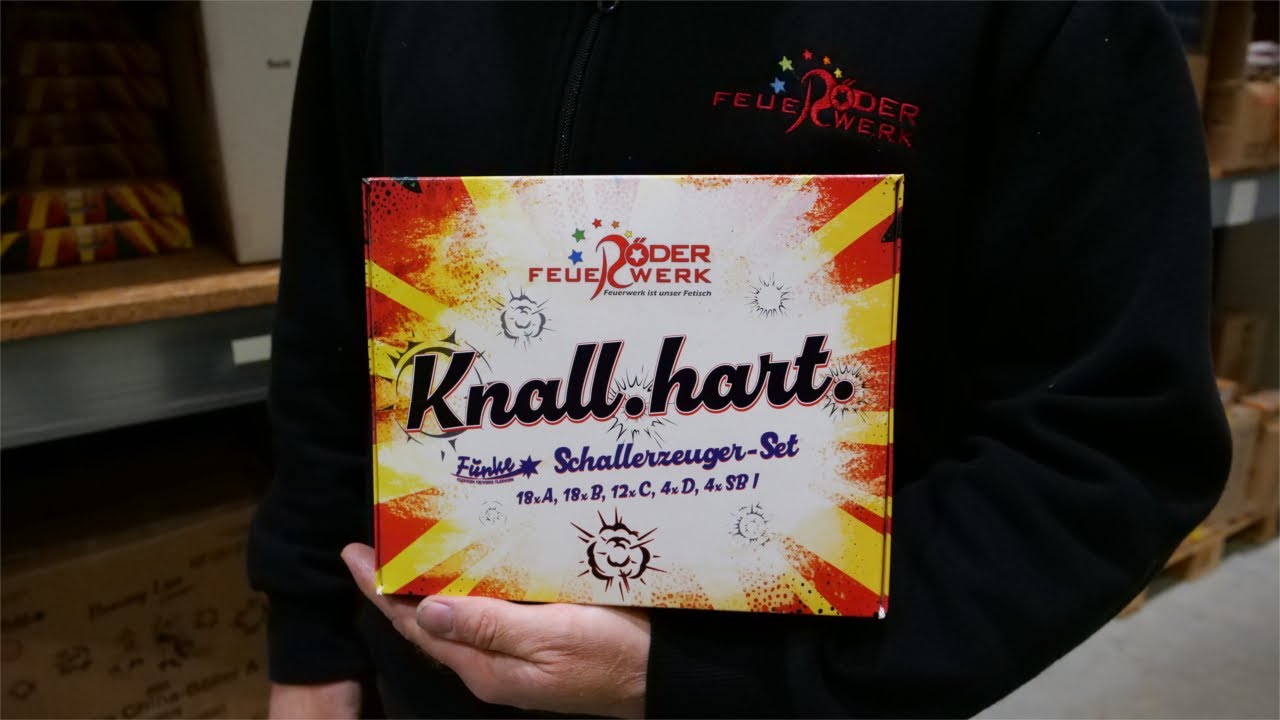 KNALLHART Böllersortiment | Von Funke Feuerwerk & Röder