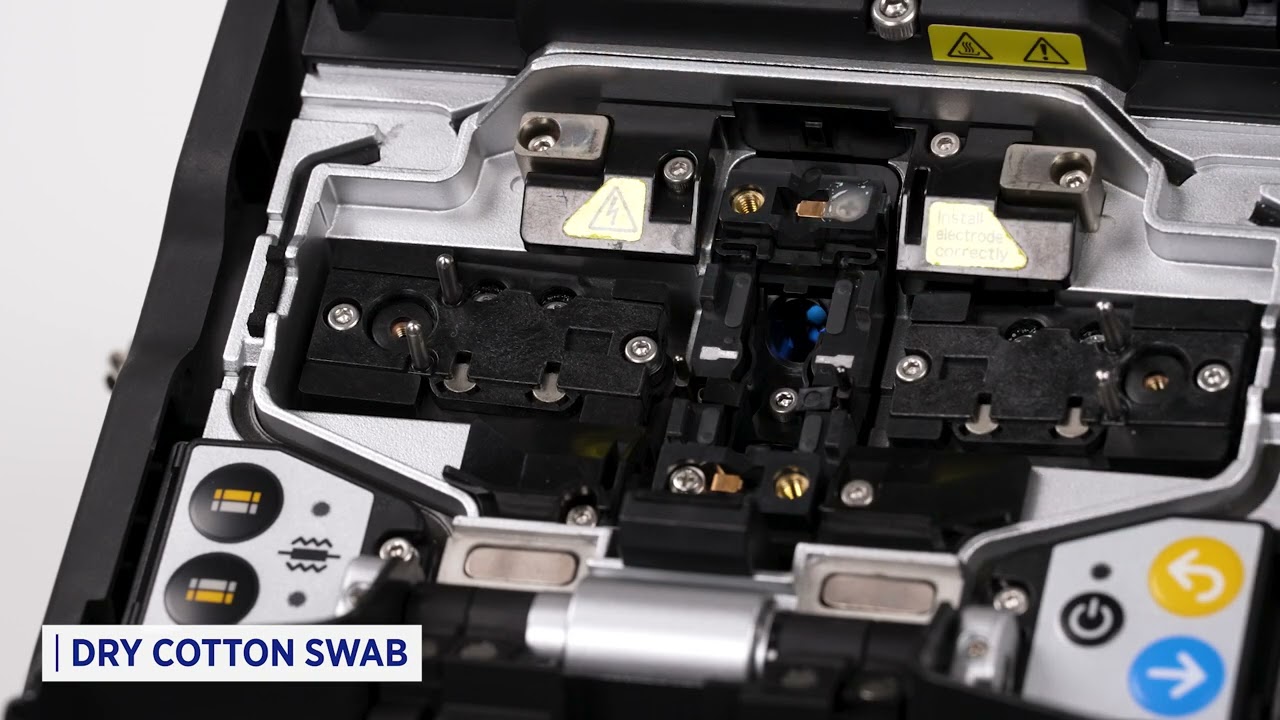 Preventative Maintenance on Sumitomo Electric's Q102-M12+ Ribbon Fiber Splicer