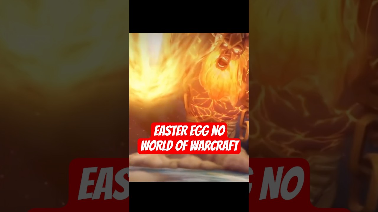 MEU PRIMEIRO EASTER EGG NO WORLD OF WARCRAFT 