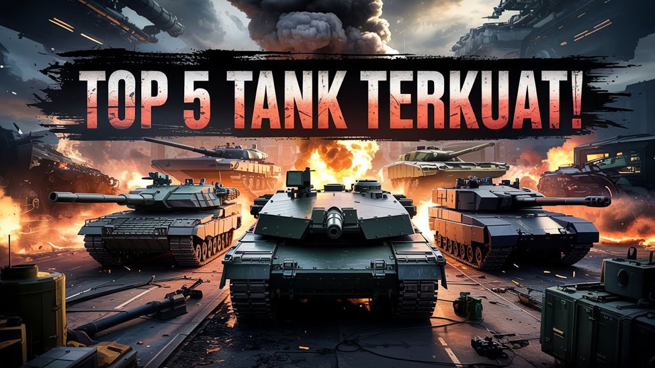 TOP 5 TANK TEMPUR TERKUAT DI DUNIA 2025