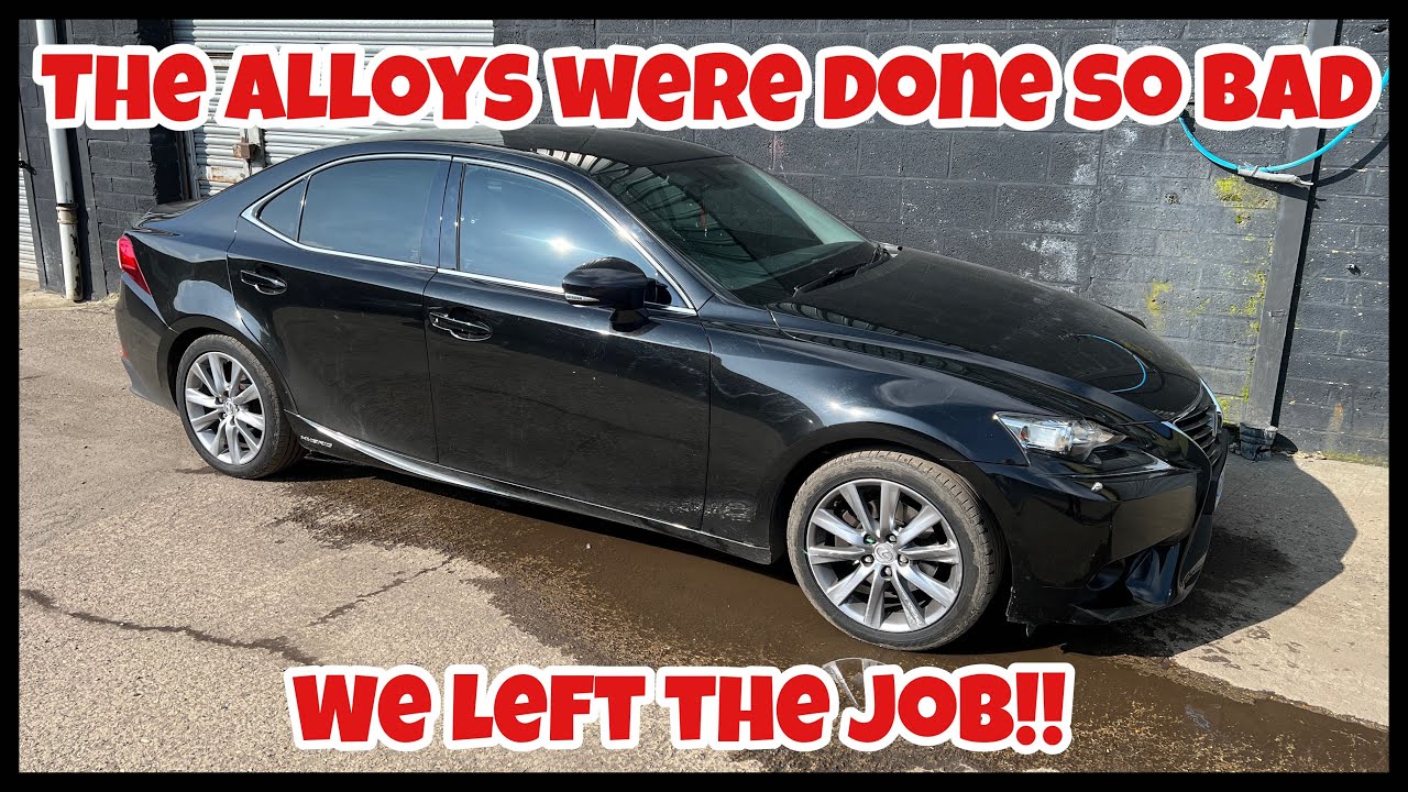 Alloy wheel refurbishment aborted!!