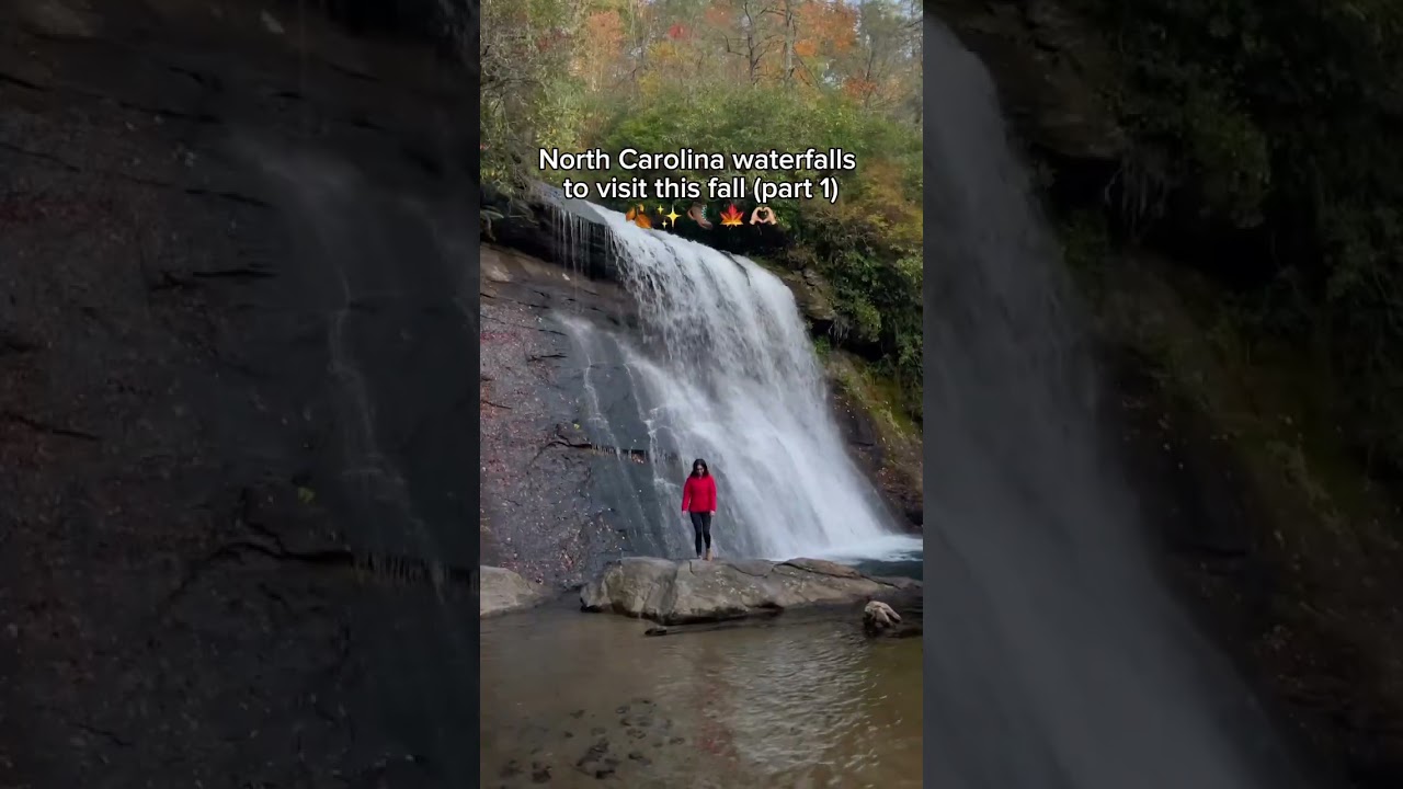 North Carolina Waterfalls to visit this fall #northcarolina #visitnc #northcarolinaliving #asheville