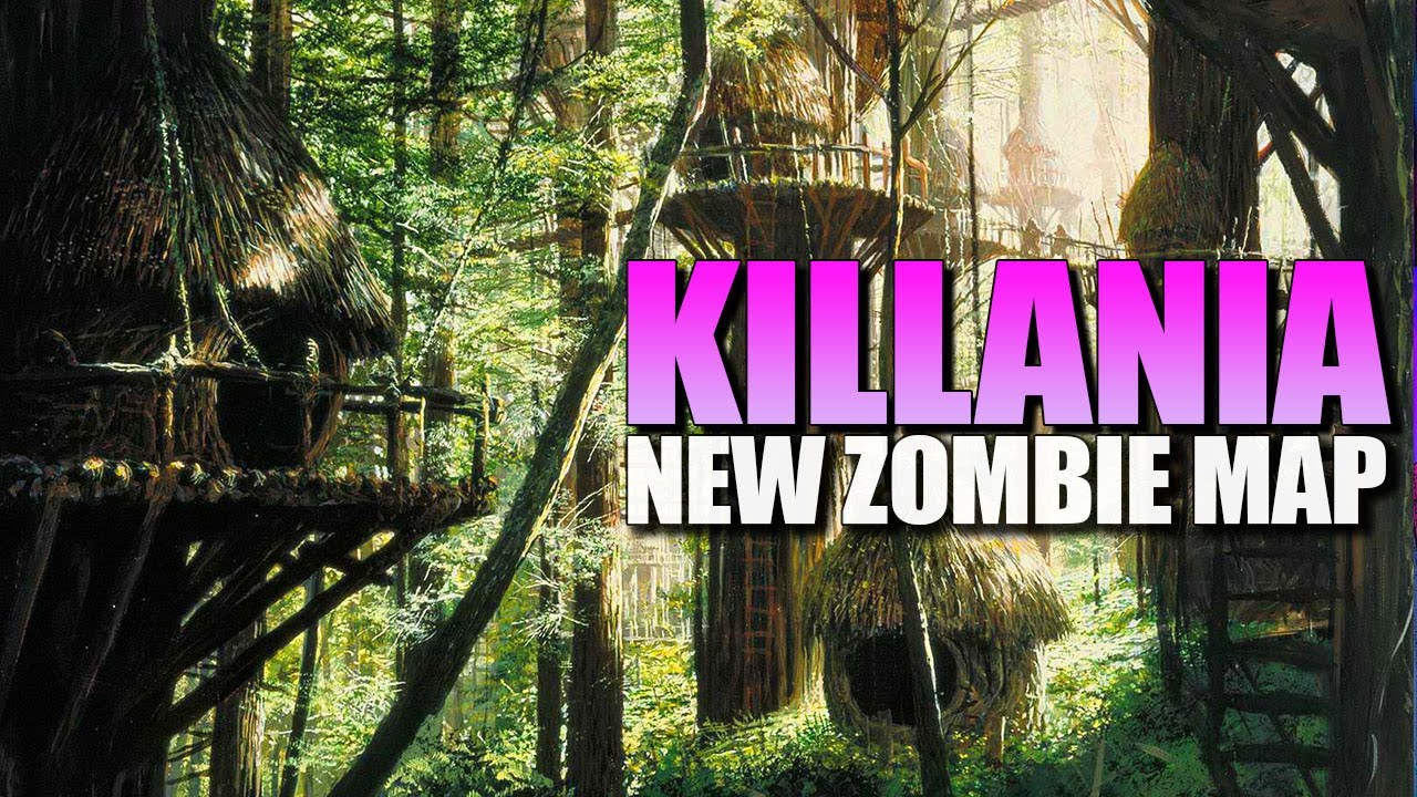 KILLANIA - New Zombie Map! (Call of Duty Zombies Map)