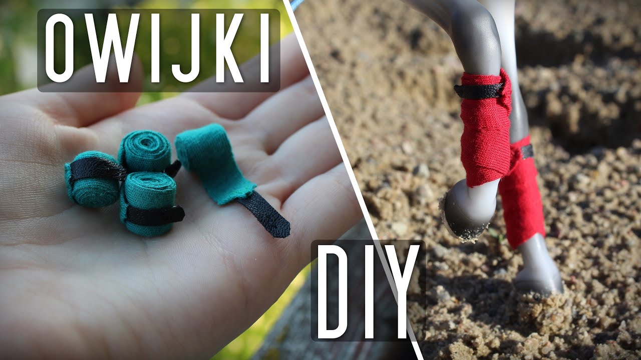 Tutorial: Owijki na modele koni (Schleich, CollectA, Breyer)